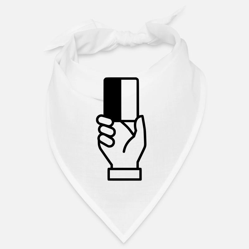 Referee Card Sending-Off Vector Bandana