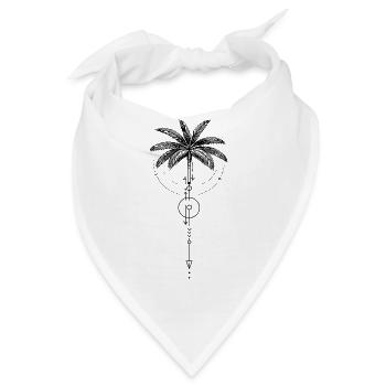 Wanderlust - Bandana - Weiß - Vorne