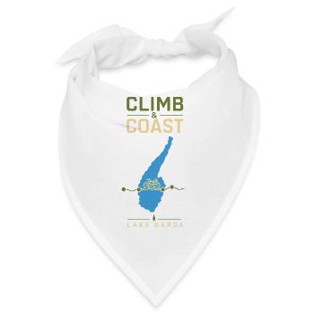 Lake Garda Cycling Vacation Climb and Coast Souven - Bandana - Weiß - Vorne