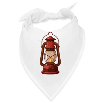 Öllaterne - Bandana - Weiß - Vorne