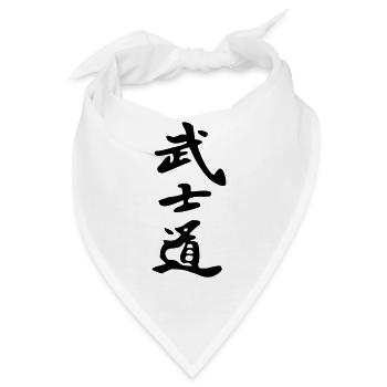 bushido - Bandana - Weiß - Vorne