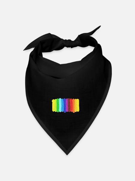 Je suis moi, je suis plusieurs - Bandana - noir - Devant