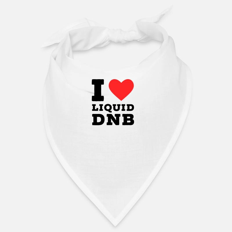 Ich liebe flüssiges dnb Bandana