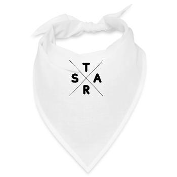 Star - Bandana - Weiß - Vorne