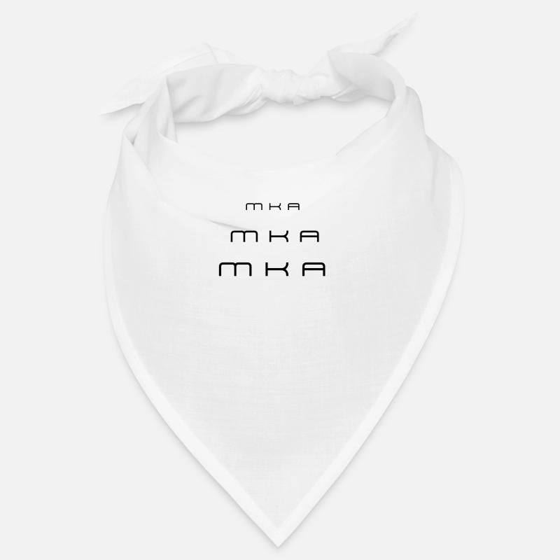 MKA Dreifach - Bandana - Weiß