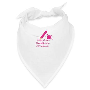 Stift - Bandana - Weiß - Vorne