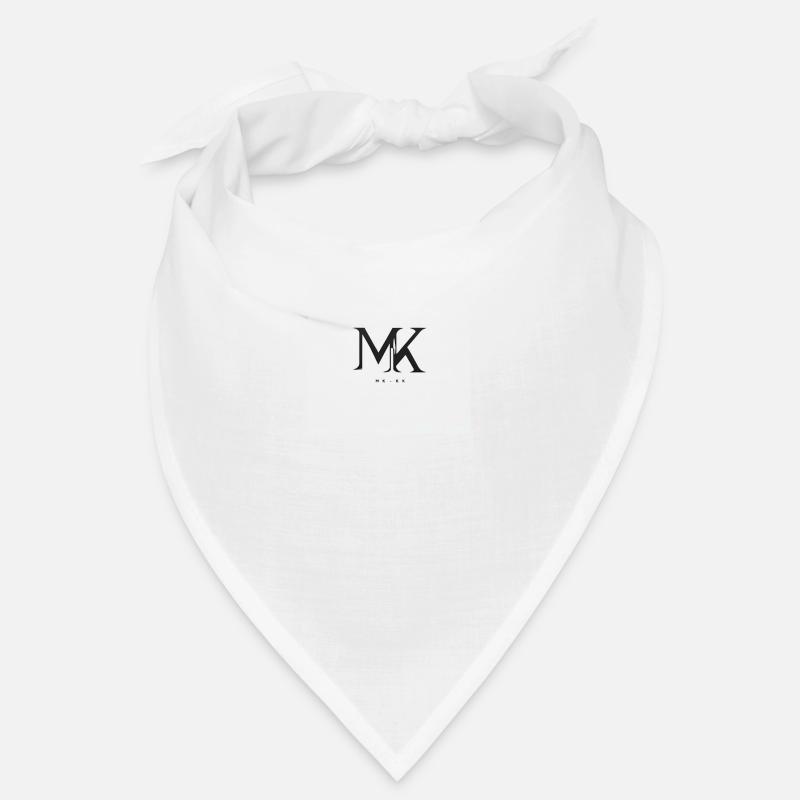 Plain and simple - Bandana - white