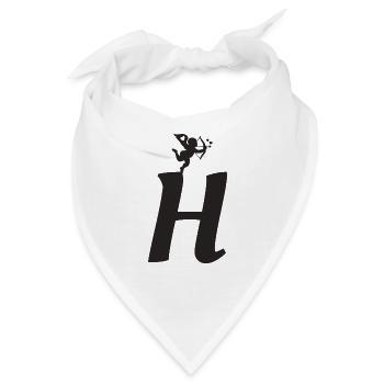 H - Bandana - Weiß - Vorne