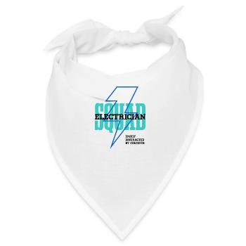 Elektroarbeiter-Schaltkreis Elektriker - Bandana - Weiß - Vorne