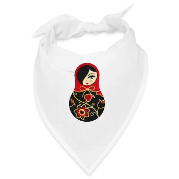 Matroschka Larissa - Bandana - Weiß - Vorne