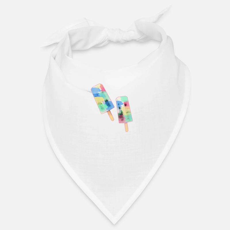 eis am stil,wassereis,buntes eis,sommer Bandana