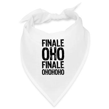 FINALE OHOHOHO - Fußball Sport Meisterschaft - Bandana - Weiß - Vorne