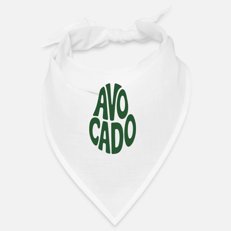 Avocat - Logo de légume cool Bandana