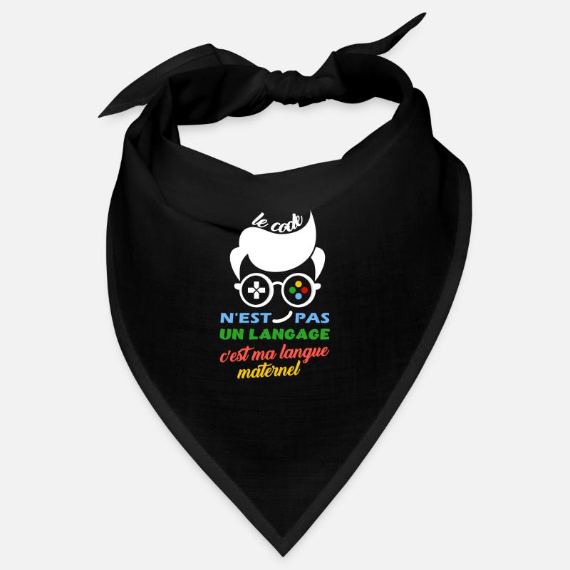 Maillot programmeur codeur idée cadeau humour Bandana