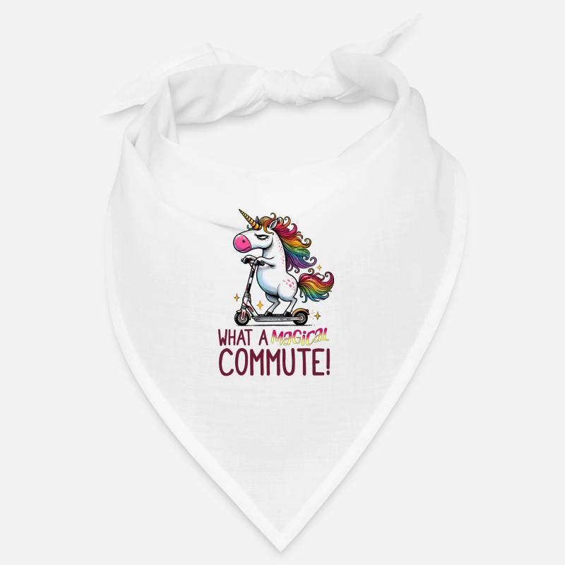 Drôle Unicorn e-scooter Commute Design Bandana