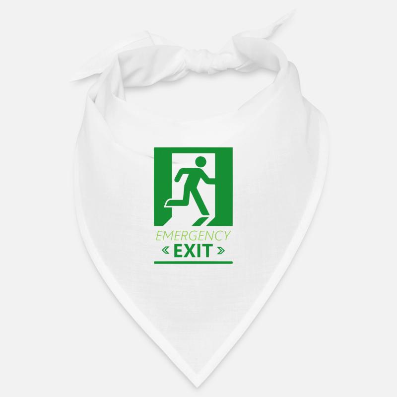 Emergency Exit Basic Green Bandana