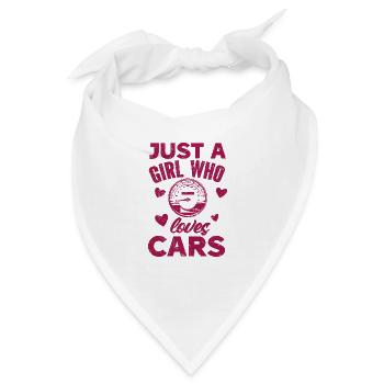 Auto Oldtimer Racing Autoliebhaber Auto-Veteranen - Bandana - Weiß - Vorne