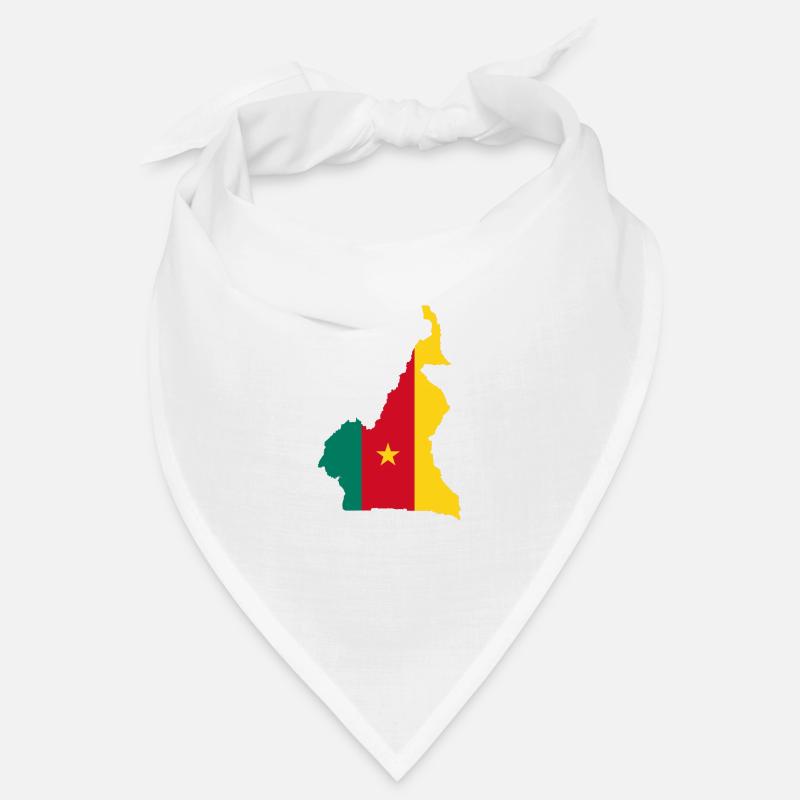 Cameroun carte drapeau drapeau Bandana