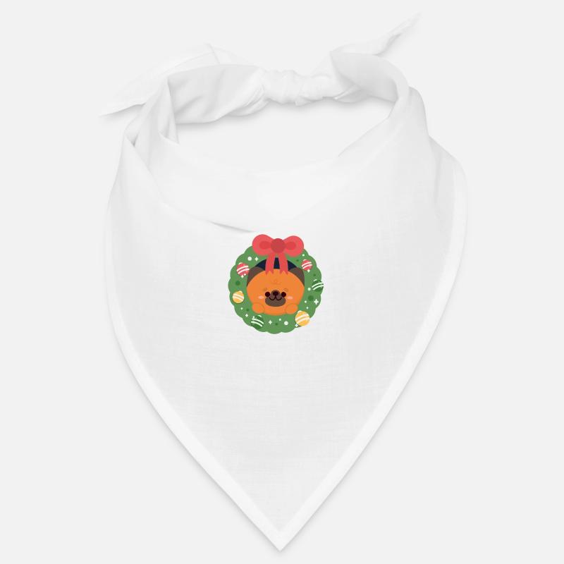 Deutscher Schäferhund Weihnachten Bandana