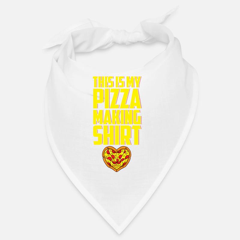 This is my Pizza Making Shirt Pizza Bäcker Bandana