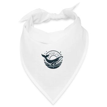 Buckelwal – Das perfekte Design für Walfisch-Fans! - Bandana - Weiß - Vorne