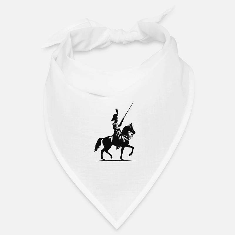 Design de silhouette de hussard cool Bandana