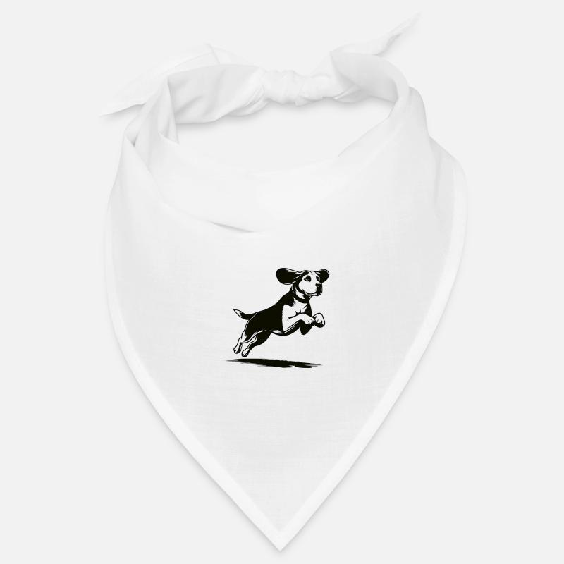 Design mignon de beagle - pour les vrais fans de chiens Bandana