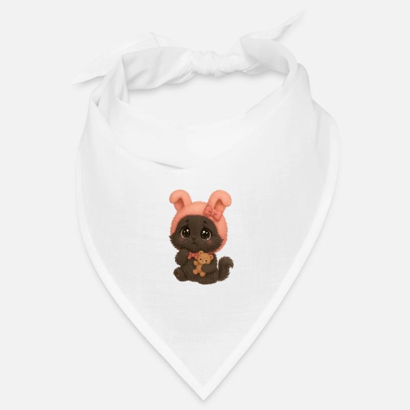Chat mignon et moelleux Bandana