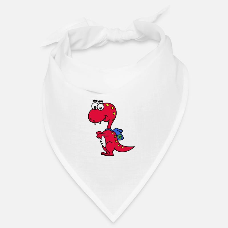 T-Rex with backpack Bandana