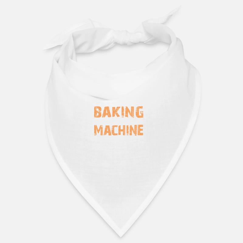I bake my own bread - funny baking motif Bandana