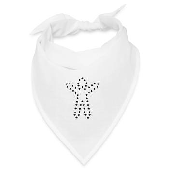 STAR: Das Maskottchen der Upward Spiral Foundation - Bandana - Weiß - Vorne