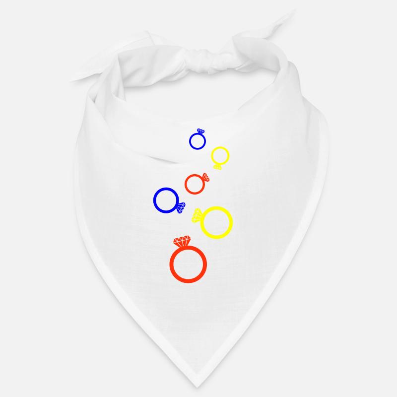 Eheringe Bunt Bandana