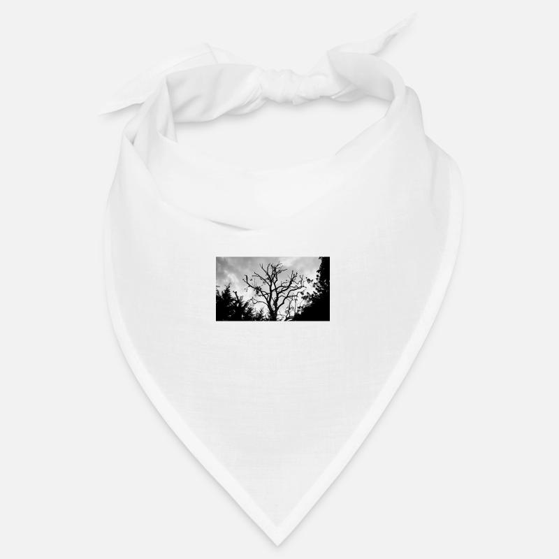 Tree with its bare branches in the sky Bandana