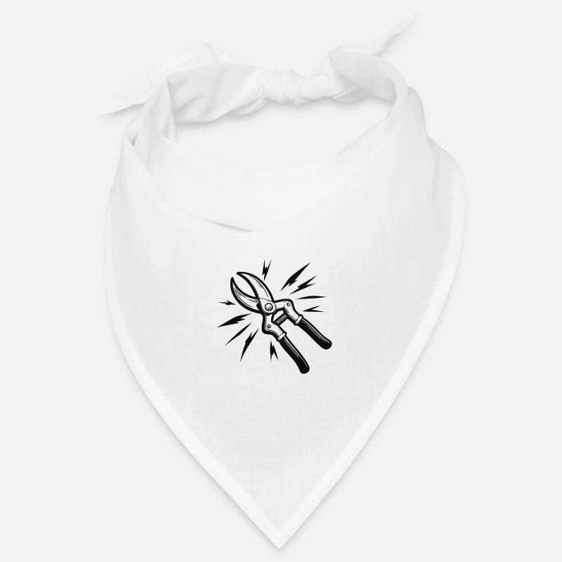 Conception de ciseaux de jardin cool pour le jardinier Bandana