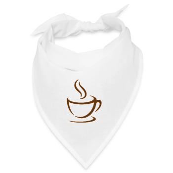 COFFEE CUP - Bandana - Weiß - Vorne