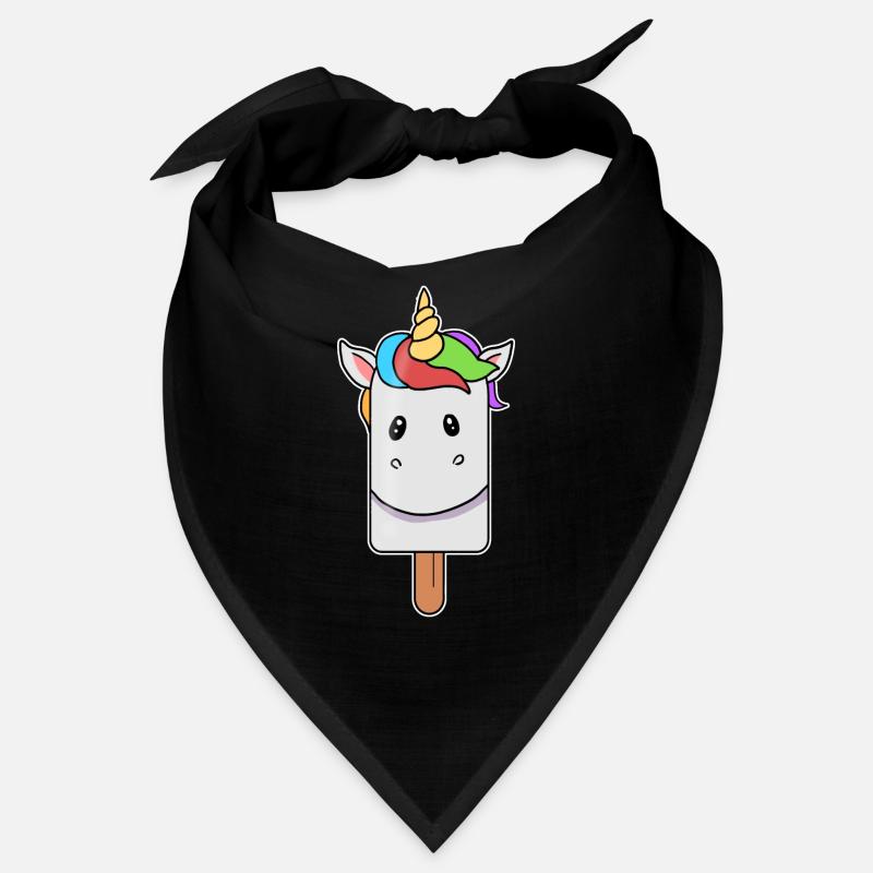 Unicorn Head Popsicle Bandana