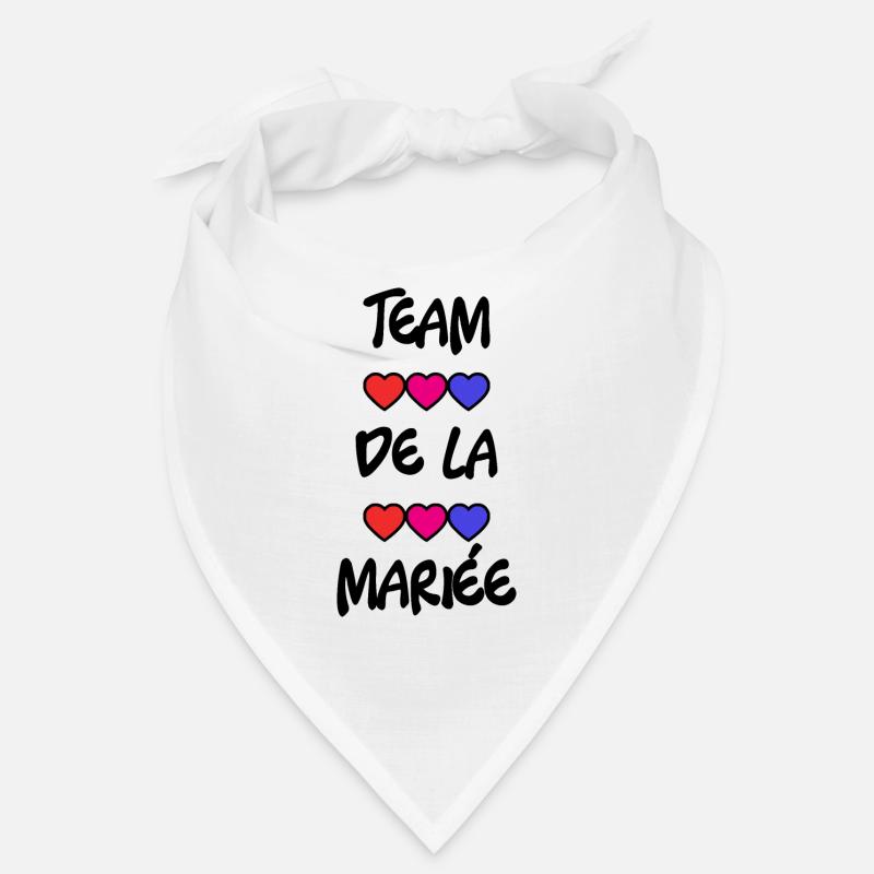 JUST MARRIED. EVJF. SAINT VALENTIN. COUPLE Bandana