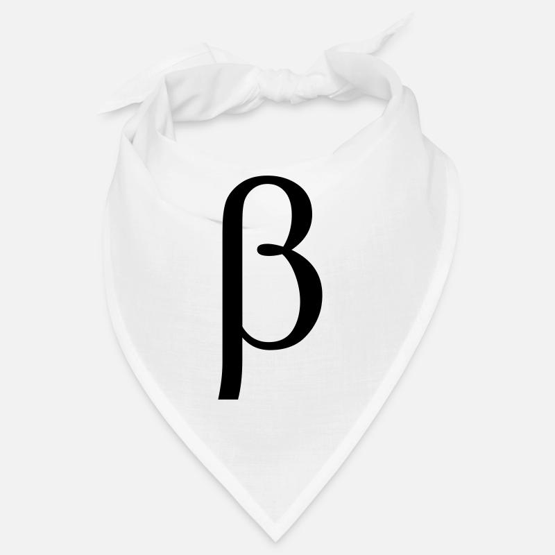 beta Greek letter Bandana