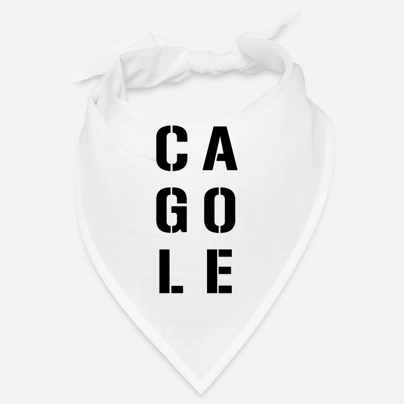 CAGOLE - Bandana - blanc
