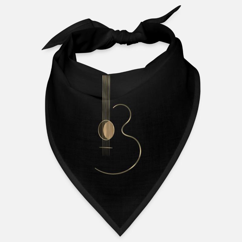 Acoustic Guitar Logo Bandana