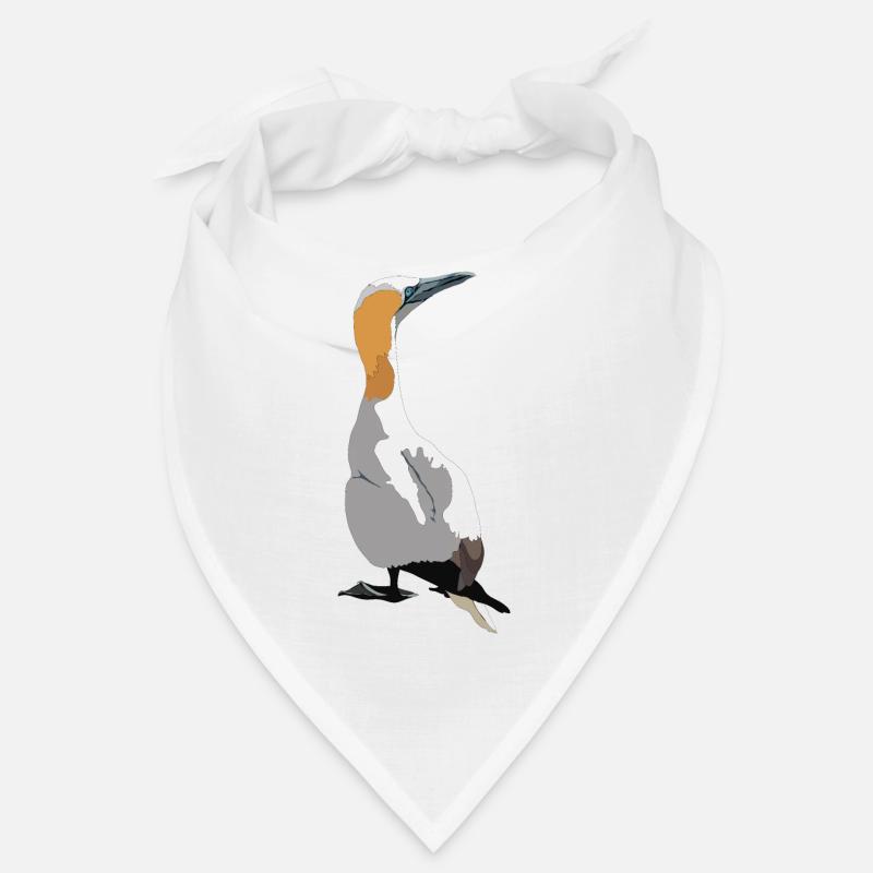 Basstölpel - Bandana - Weiß