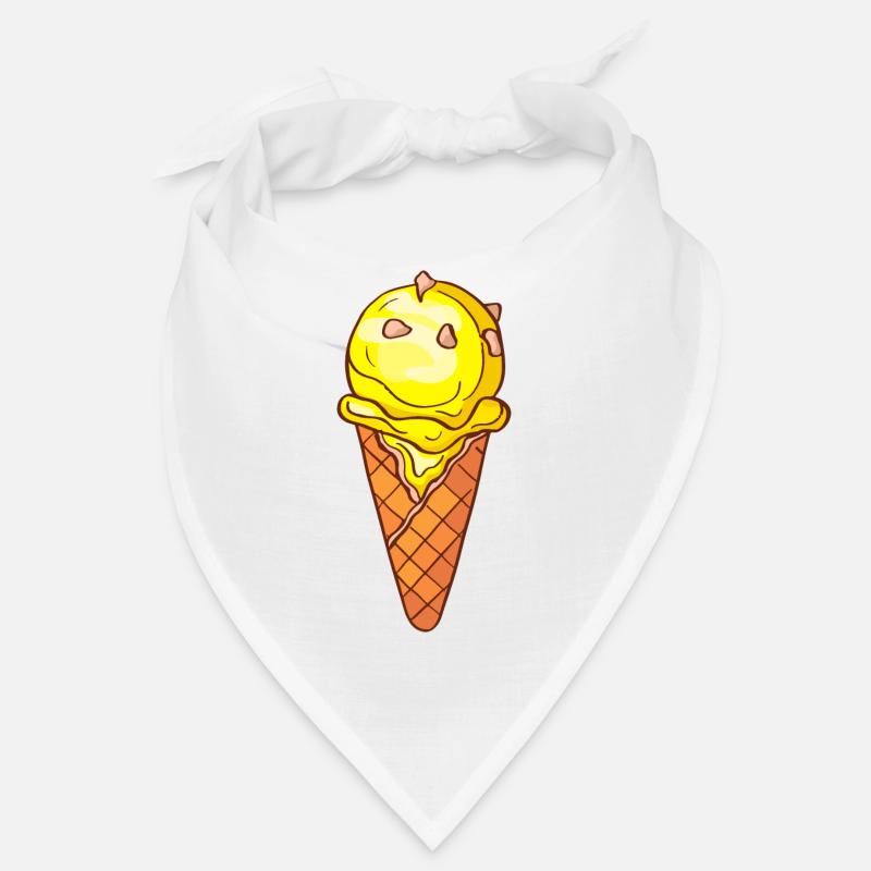 Eis Speiseeis Eiskrem Eiscreme Kugeleis Eisbecher Bandana