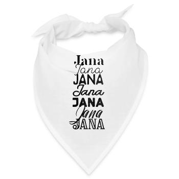 Jana - Bandana - Weiß - Vorne