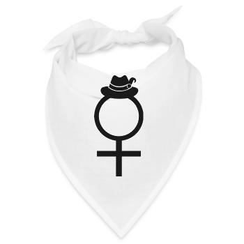 Venus Schützenfest - Bandana - Weiß - Vorne