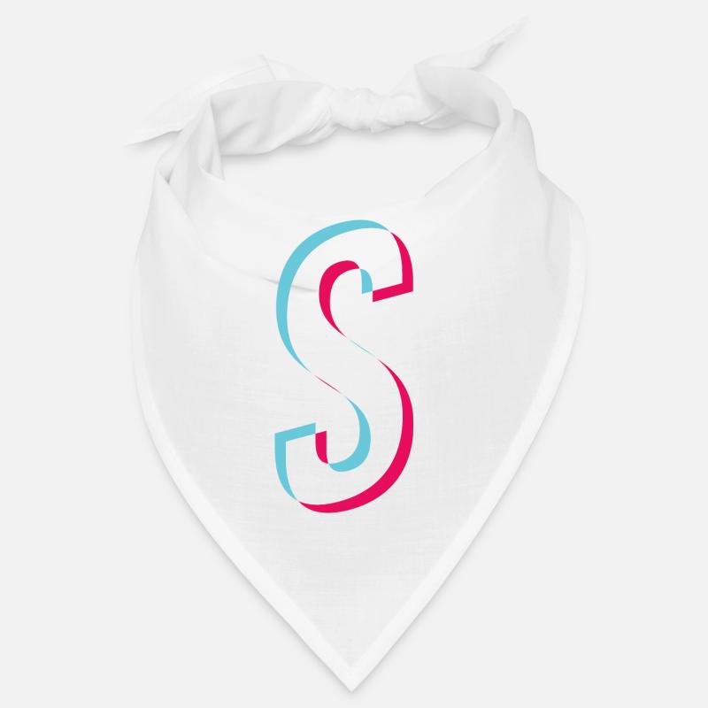 S - Buchstabe S Bandana