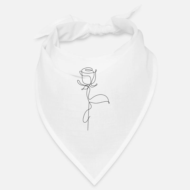 ligne de rose Bandana