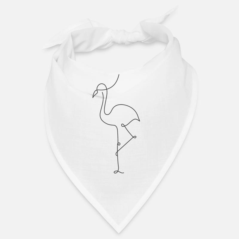 Cigogne - Bandana - blanc