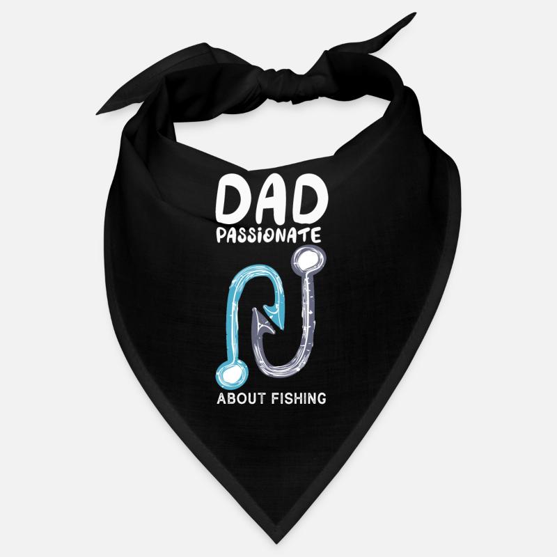 Dad Passionate About Fishing Retirement Plan S Bandana