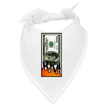 Geld Bargeld - Bandana - Weiß - Vorne