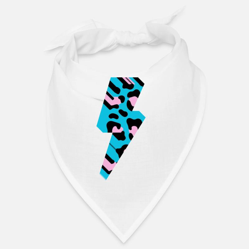 Leopard Lightning 3D Bandana